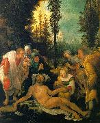 Ferdinand Hodler The Lamentation of Christ painting